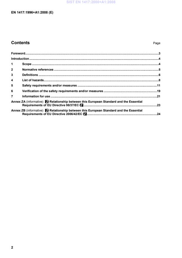 EN 1417:1996+A1:2008 EN 1417:2000+A1:2008 - Page 4 preview
