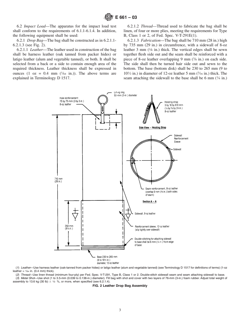 ASTM E661-03 - Standard Test Method for Performance of Wood and Wood-Based Floor and Roof Sheathing Under Concentrated Static and Impact Loads