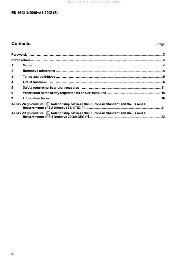 EN 1612-2:2000+A1:2008 EN 1612-2:2000+A1:2008 - Page 4 preview