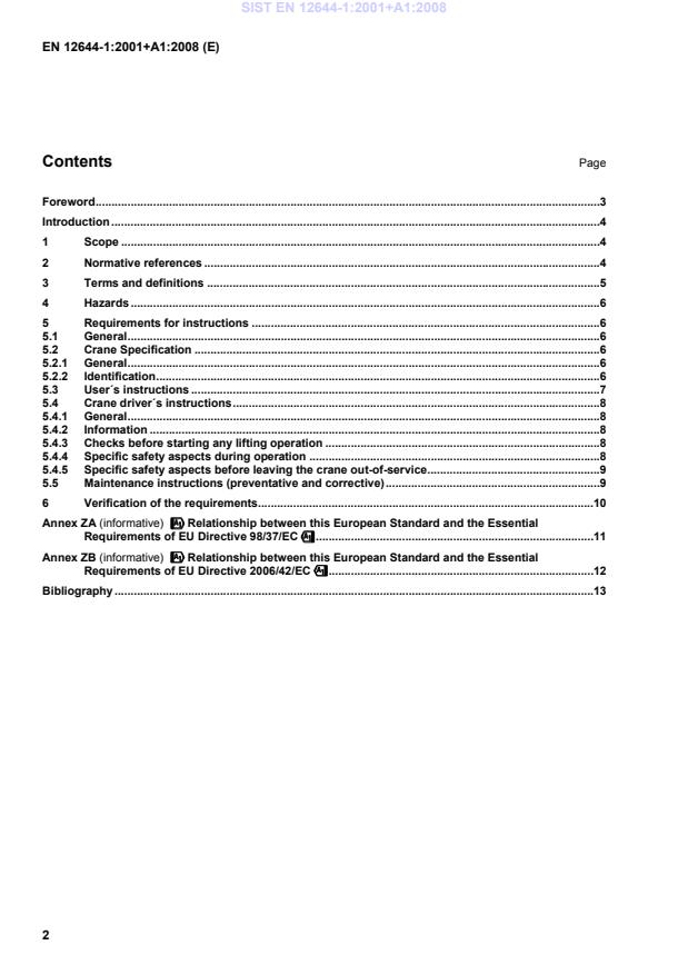 EN 12644-1:2001+A1:2008 EN 12644-1:2001+A1:2008 - Page 4 preview
