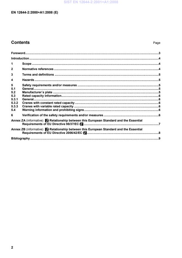 EN 12644-2:2000+A1:2008 EN 12644-2:2001+A1:2008 - Page 4 preview