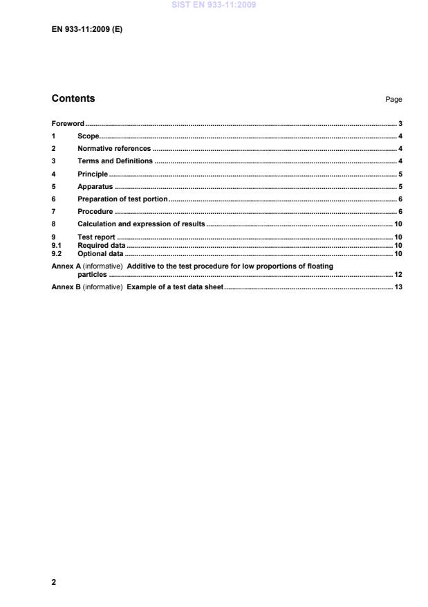EN 933-11:2009 EN 933-11:2009 - Page 4 preview