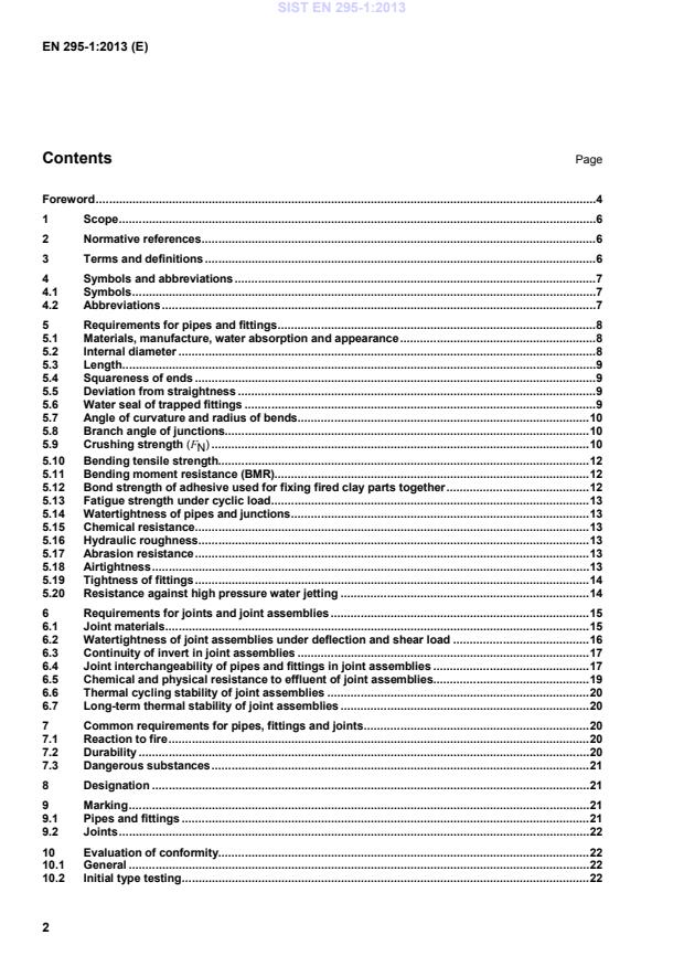 SIST EN 295-1:2013 SIST EN 295-1:2013 - Page 4 preview