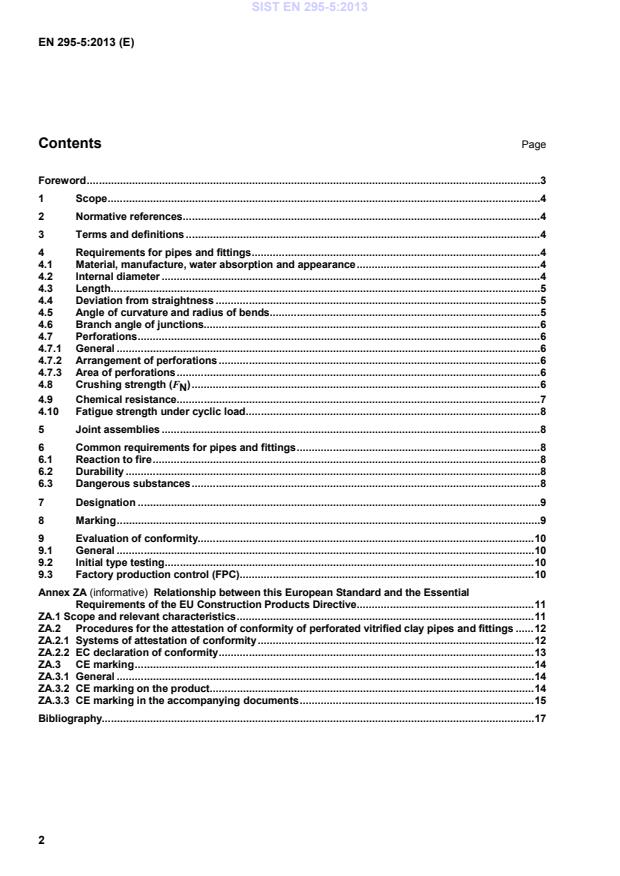 SIST EN 295-5:2013 SIST EN 295-5:2013 - Page 4 preview