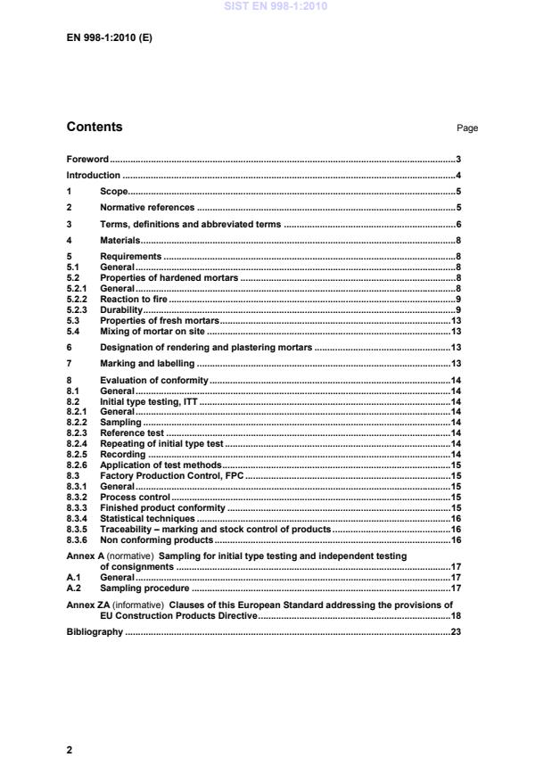EN 998-1:2010 EN 998-1:2010 - Page 4 preview