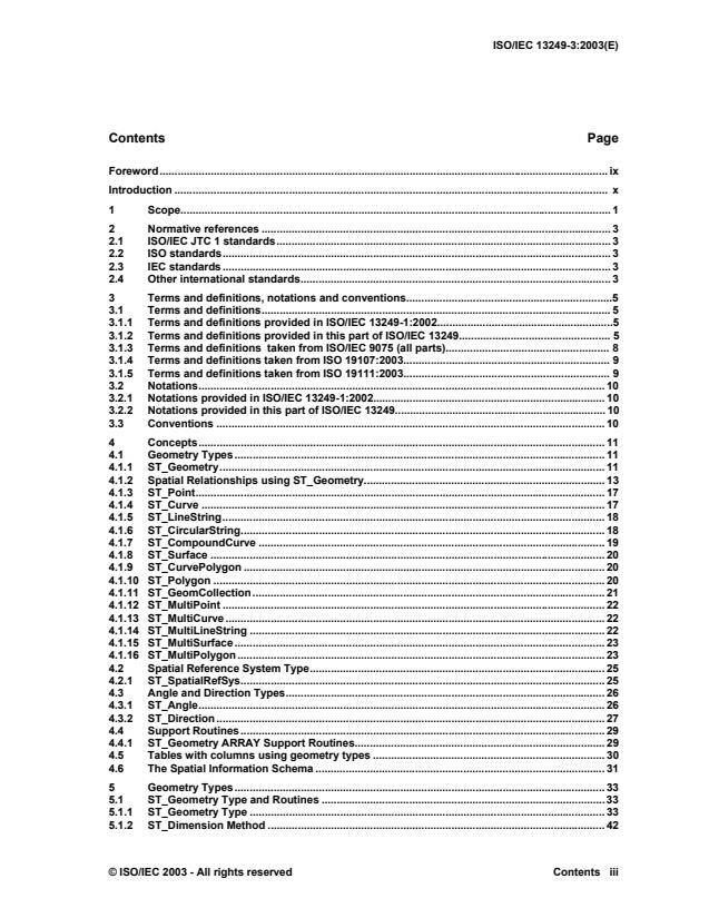 ISO/IEC 13249-3:2003 - Information technology -- Database languages -- SQL multimedia and application packages