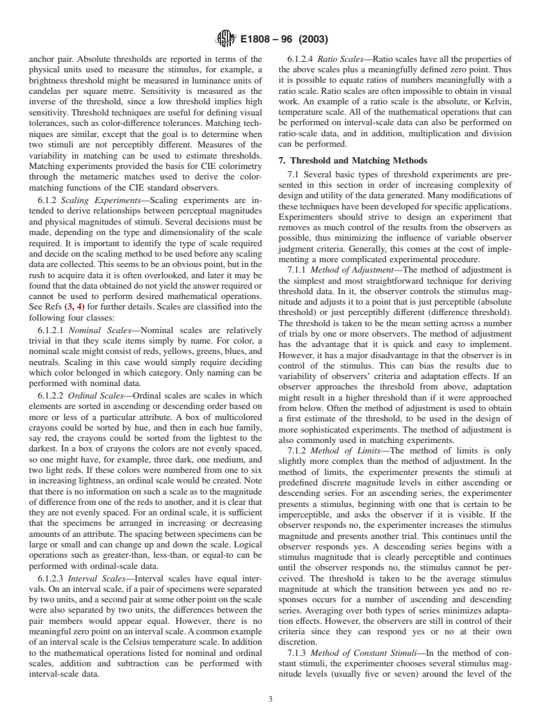 ASTM E1808-96(2003) - Standard Guide for Designing and Conducting Visual Experiments