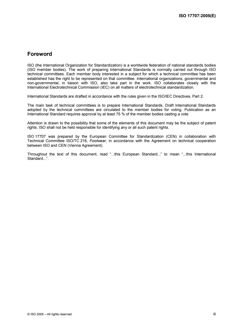 ISO 17707:2005 - Footwear — Test methods for outsoles — Flex resistance
Released:6/10/2005