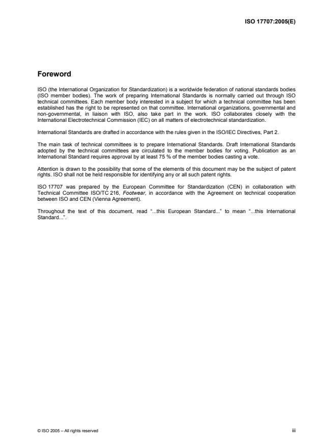 ISO 17707:2005 - Footwear -- Test methods for outsoles -- Flex resistance