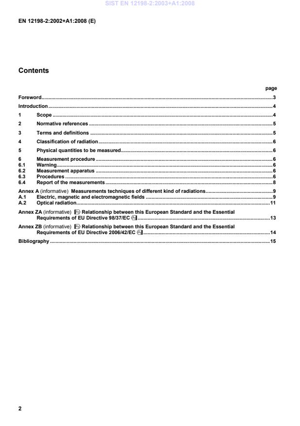 EN 12198-2:2002+A1:2008 EN 12198-2:2003+A1:2008 - Page 4 preview