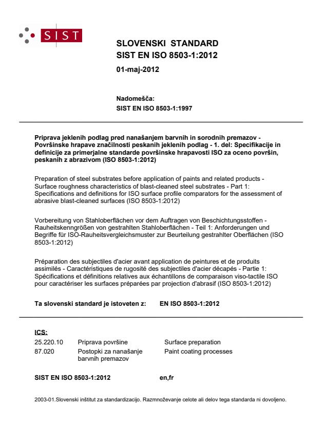 EN ISO 8503-1:2012