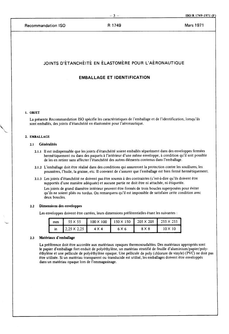 ISO/R 1749:1971 - Title missing - Legacy paper document
Released:1/1/1971