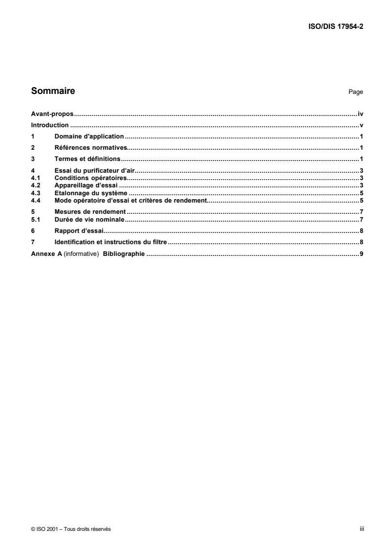 ISO/CD 17954-2 - Enceintes pour opérateurs de machines agricoles — Filtration de l'air — Partie 2: Modes opératoires d'essai et critères de performance des filtres pour vapeurs de pesticides
Released:9/13/2001