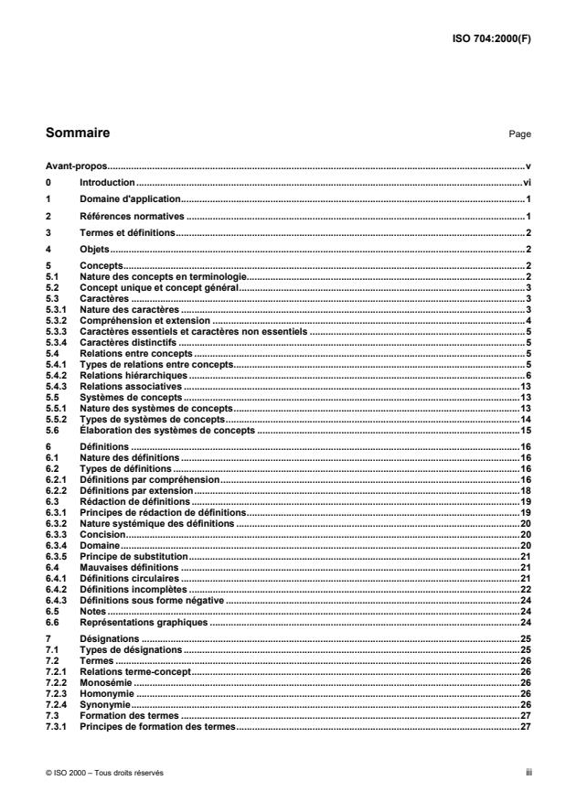 ISO 704:2000 - Travail terminologique -- Principes et méthodes