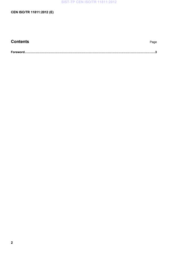 CEN ISO/TR 11811:2012 TP CEN ISO/TR 11811:2012 - BARVE - Page 4 preview