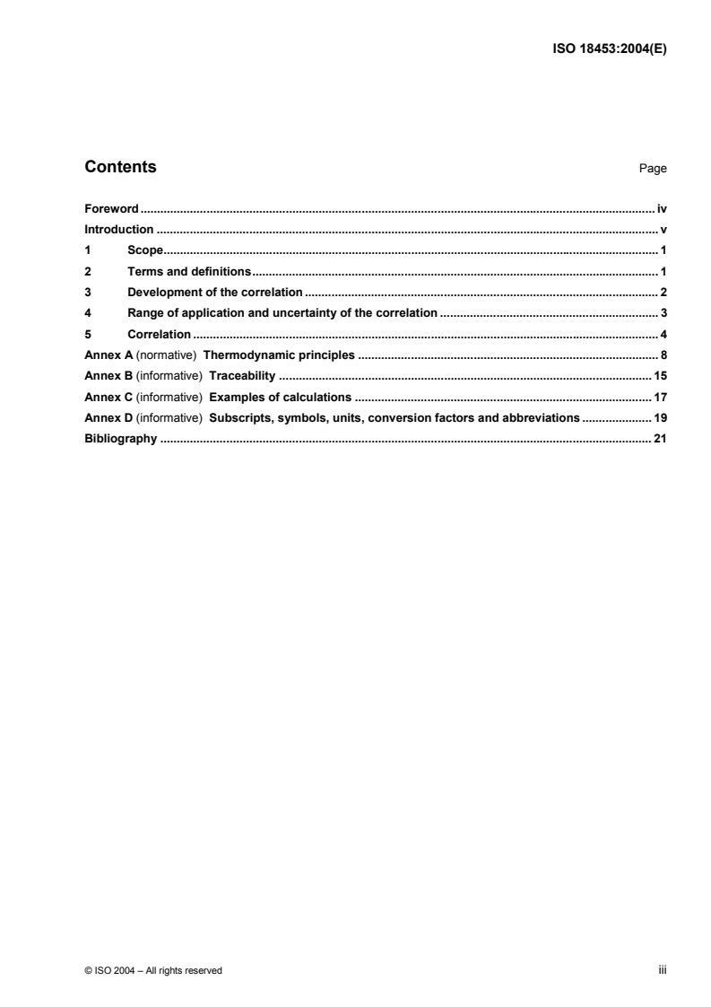 ISO 18453:2004 - Natural gas — Correlation between water content and water dew point
Released:6/24/2004