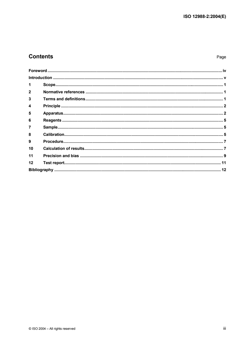 ISO 12988-2:2004 - Carbonaceous materials used in the production of aluminium — Baked anodes — Determination of the reactivity to carbon dioxide — Part 2: Thermogravimetric method
Released:9/22/2004