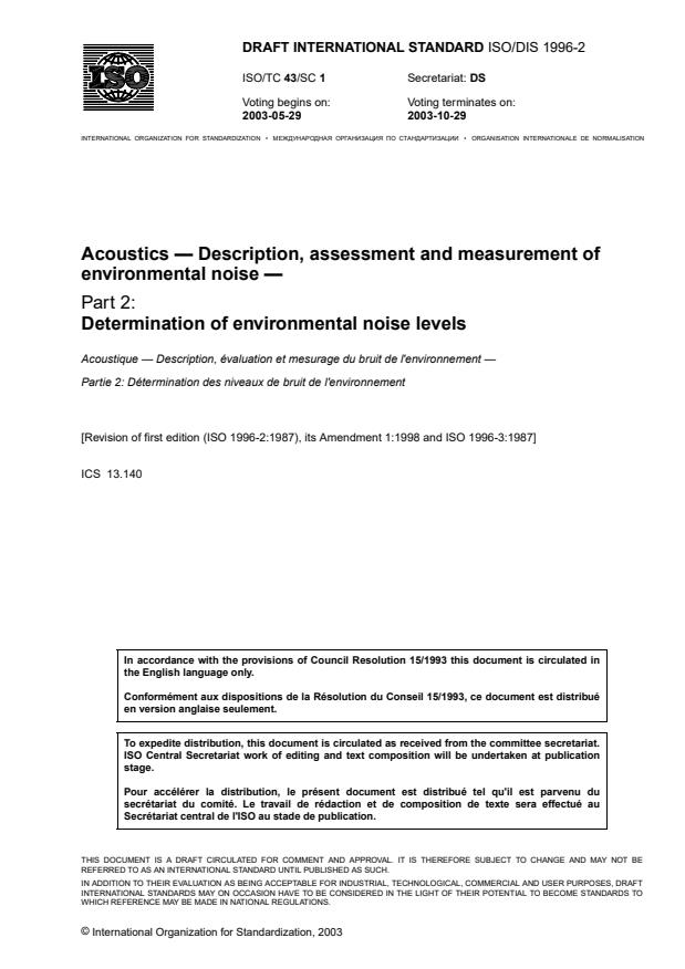 ISO/DIS 1996-2