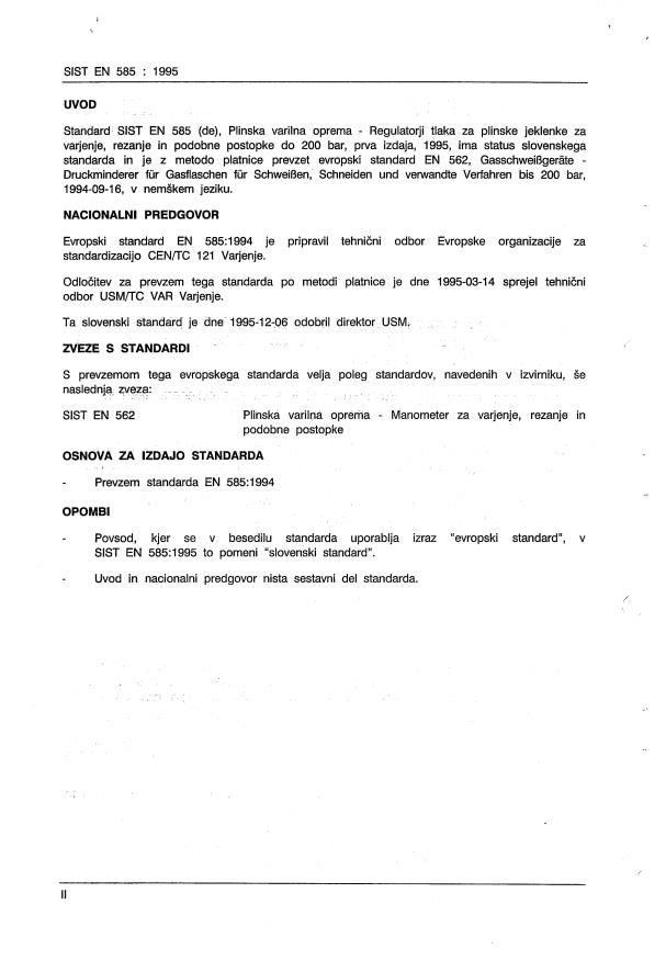 EN 585:1994 EN 585:1995 - Page 2 preview