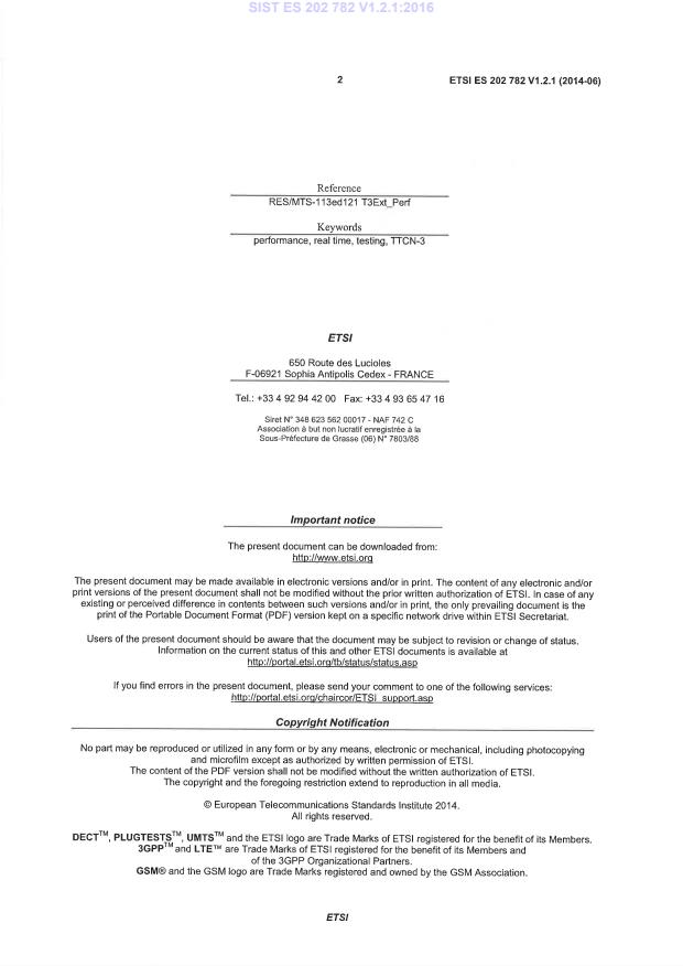SIST ES 202 782 V1.2.1:2016 SIST ES 202 782 V1.2.1:2016 - Page 4 preview