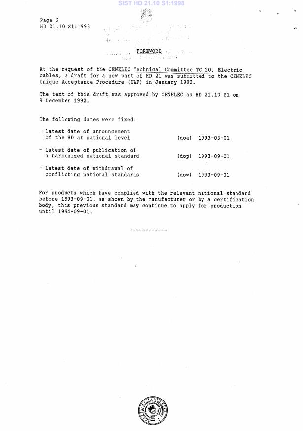 HD 21.10 S1:1993 HD 21.10 S1:1998 - Page 4 preview