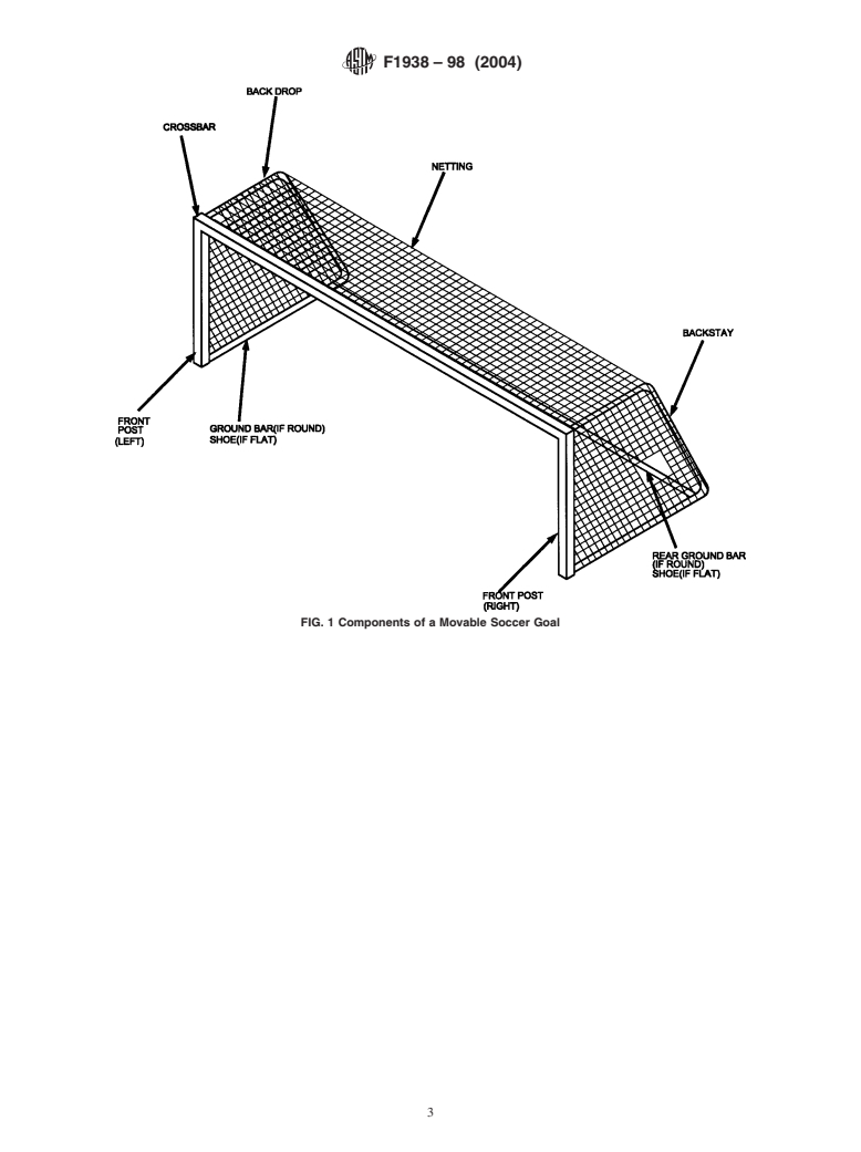 ASTM F1938-98(2004) - Guide for Safer Use of Movable Soccer Goals