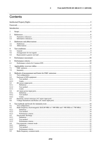 ETSI EN 301 489-34 V1.1.1 (2010-10) ETSI EN 301 489-34 V1.1.1 (2010-05) - Electromagnetic compatibility and Radio spectrum Matters (ERM); ElectroMagnetic Compatibility (EMC) standard for radio equipment and services; Part 34: Specific conditions for External Power Supply (EPS) for mobile phones