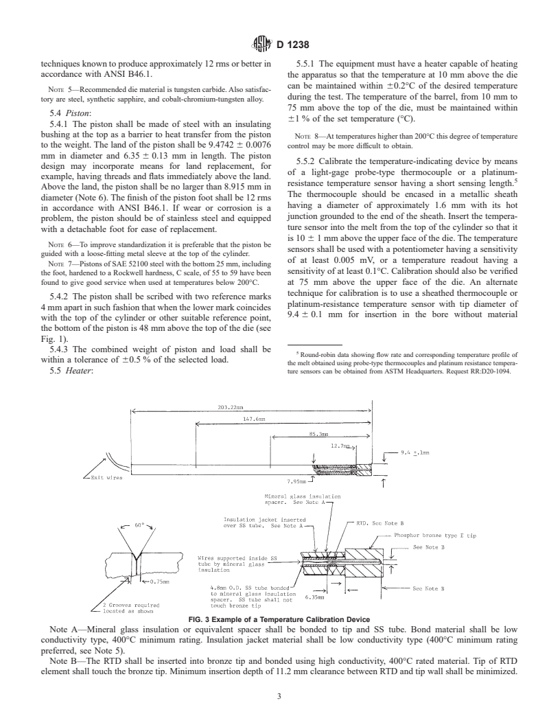 ASTM D1238-01e1 - Standard Test Method for Melt Flow Rates of Thermoplastics by Extrusion Plastometer