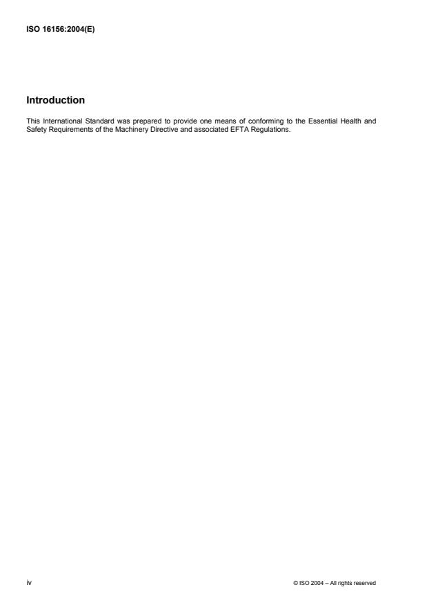 ISO 16156:2004 ISO 16156:2004 - Machine-tools safety -- Safety requirements for the design and construction of work holding chucks - Page 4 preview