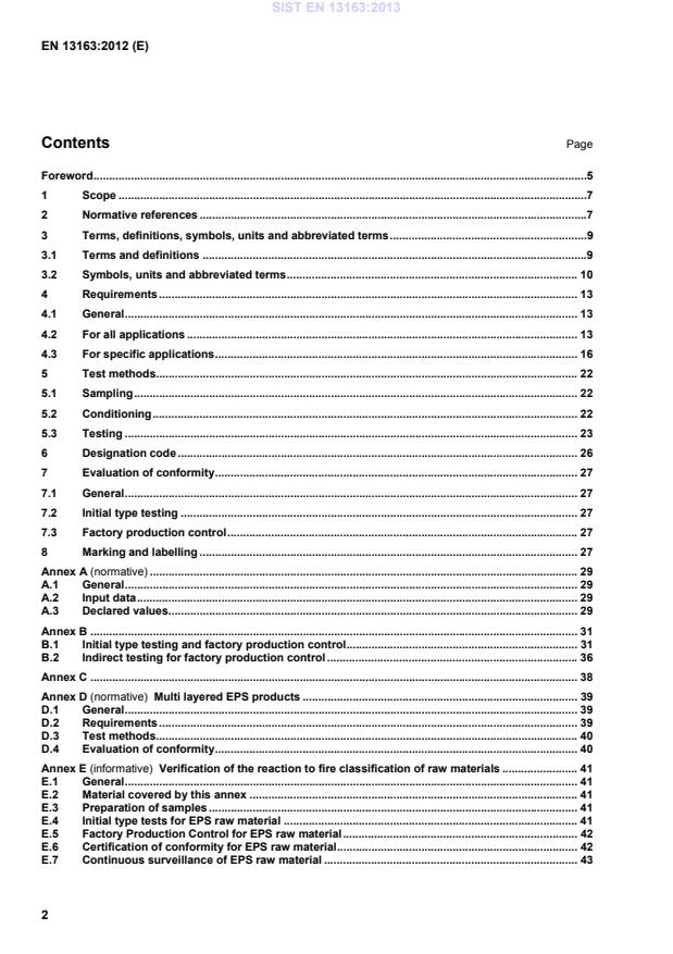 EN 13163:2012 EN 13163:2013 - Page 4 preview