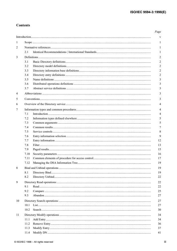 ISO/IEC 9594-3:1998 - Information technology -- Open Systems Interconnection -- The Directory: Abstract service definition