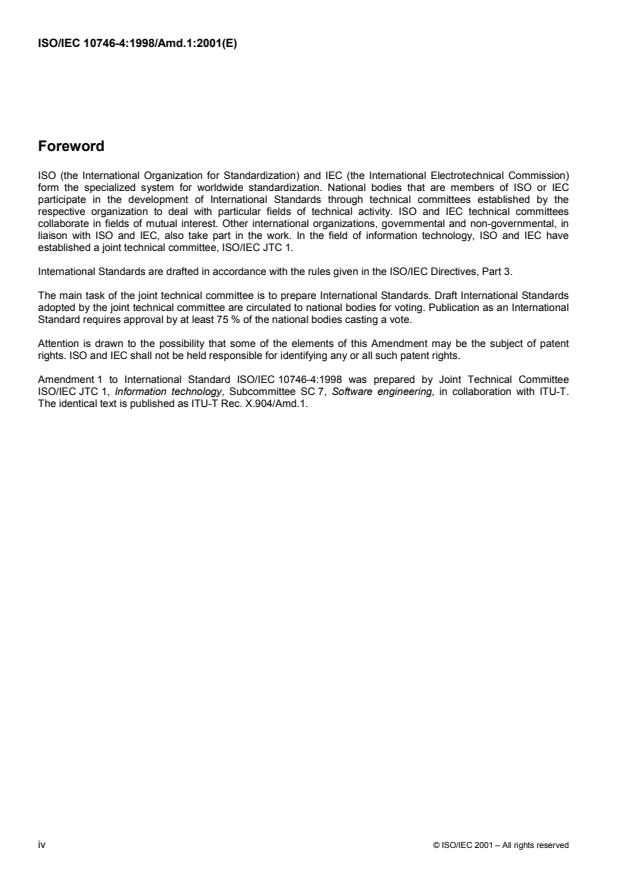 ISO/IEC 10746-4:1998/Amd 1:2001 ISO/IEC 10746-4:1998/Amd 1:2001 - Computational formalization - Page 4 preview