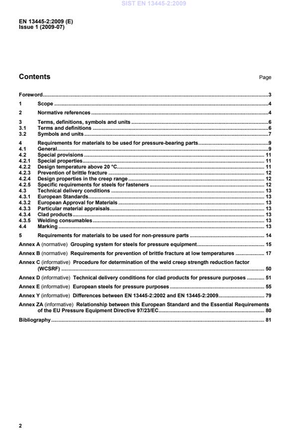EN 13445-2:2009 EN 13445-2:2009 - Page 4 preview