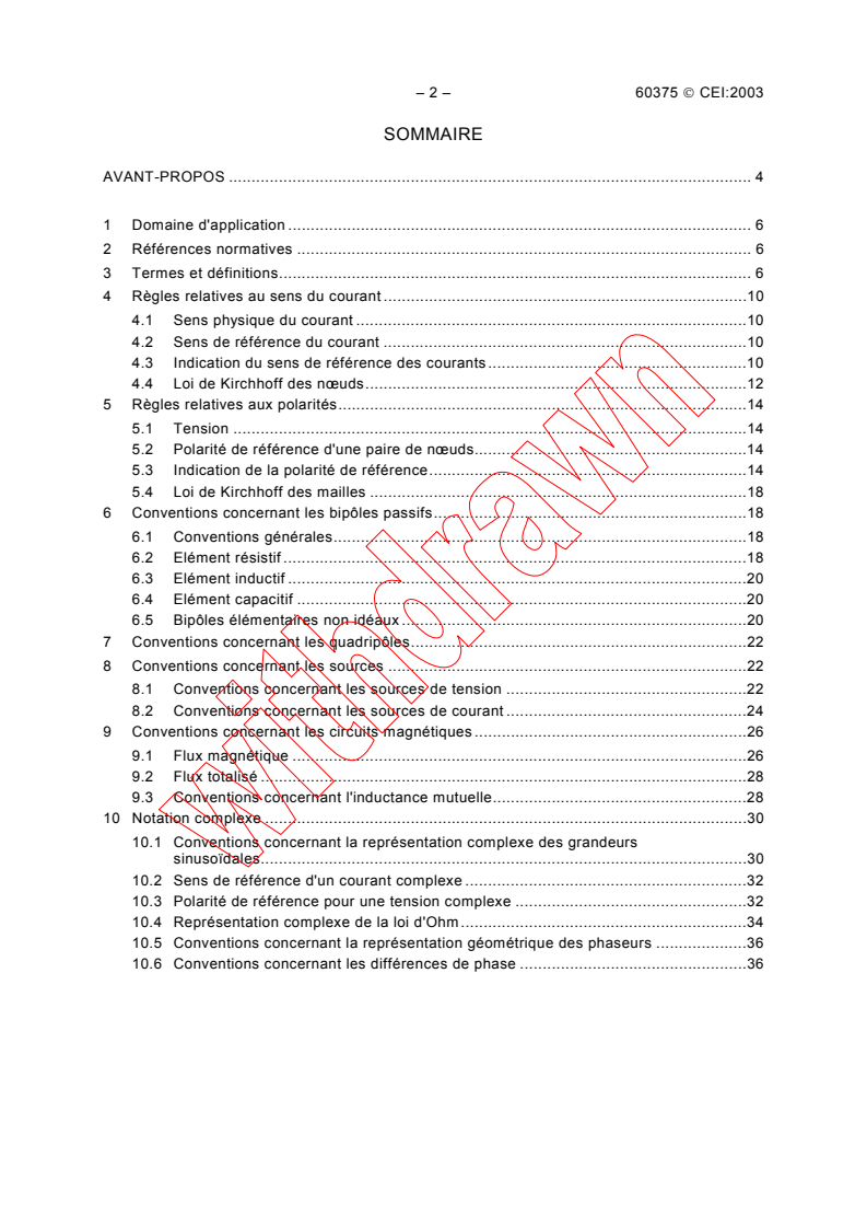 IEC 60375:2003 IEC 60375:2003 - Conventions concerning electric and magnetic circuits
Released:6/20/2003
Isbn:2831870925 - Page 4 preview