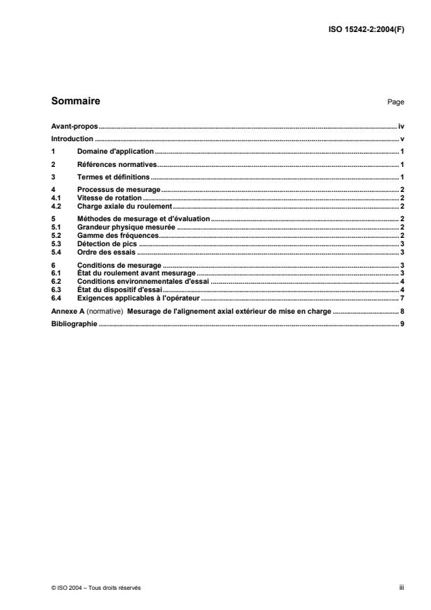 ISO 15242-2:2004 - Roulements -- Méthodes de mesurage des vibrations