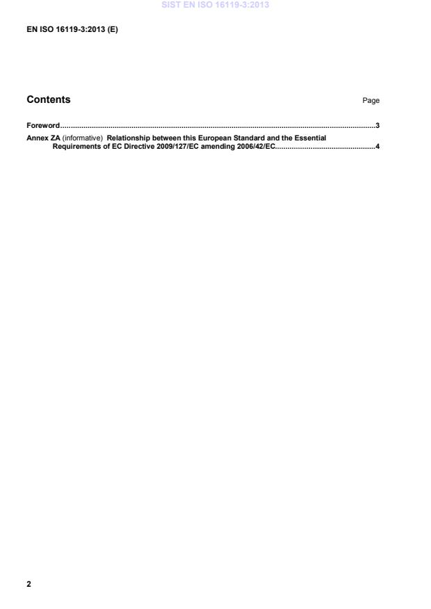 EN ISO 16119-3:2013 EN ISO 16119-3:2013 - Page 4 preview