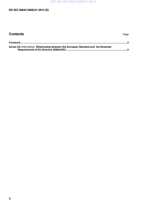 SIST EN ISO 20643:2008/A1:2013 SIST EN ISO 20643:2008/A1:2013 - Page 4 preview