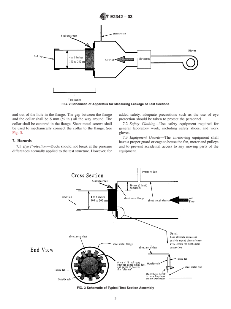 ASTM E2342-03 - Standard Test Method for Durability Testing of Duct Sealants