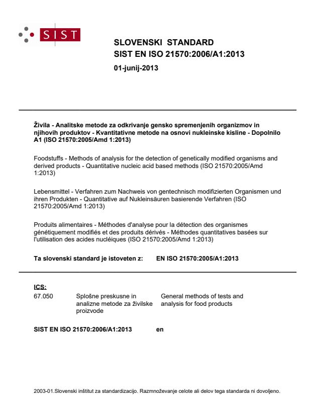 EN ISO 21570:2006/A1:2013