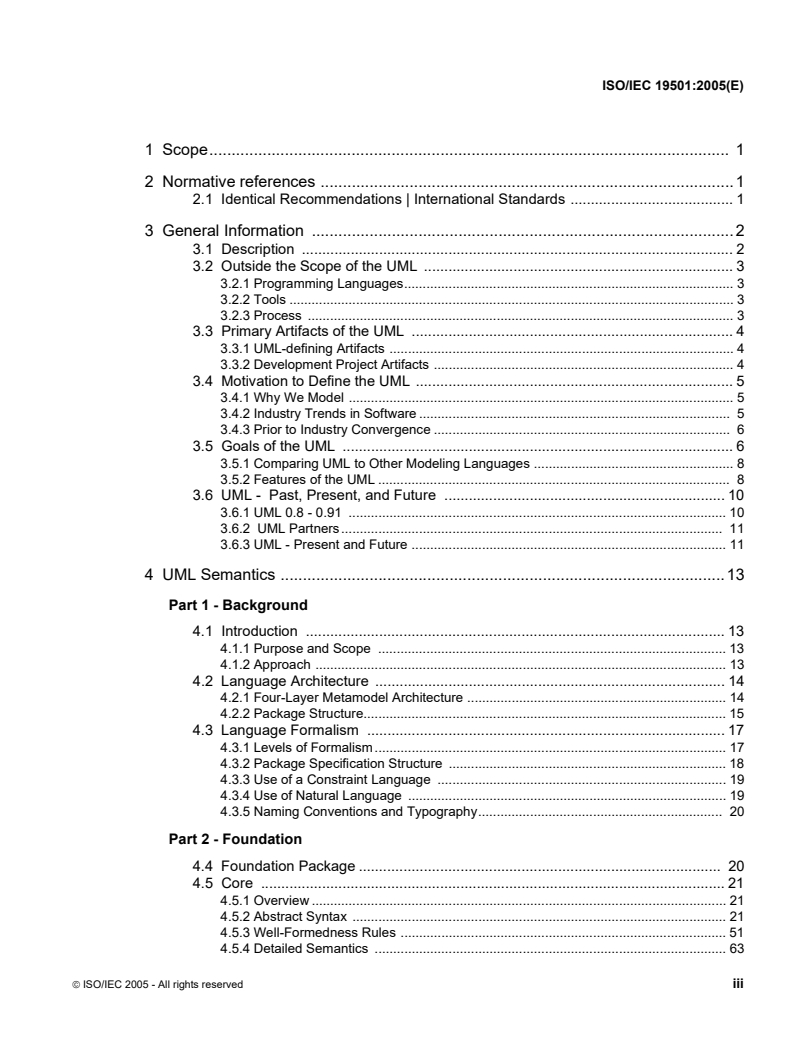 ISO/IEC 19501:2005 - Information technology — Open Distributed Processing — Unified Modeling Language (UML) Version 1.4.2
Released:4/13/2005