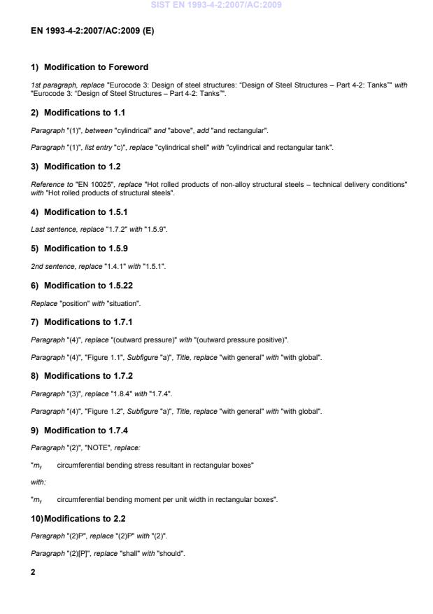 EN 1993-4-2:2007/AC:2009 EN 1993-4-2:2007/AC:2009 - Page 4 preview
