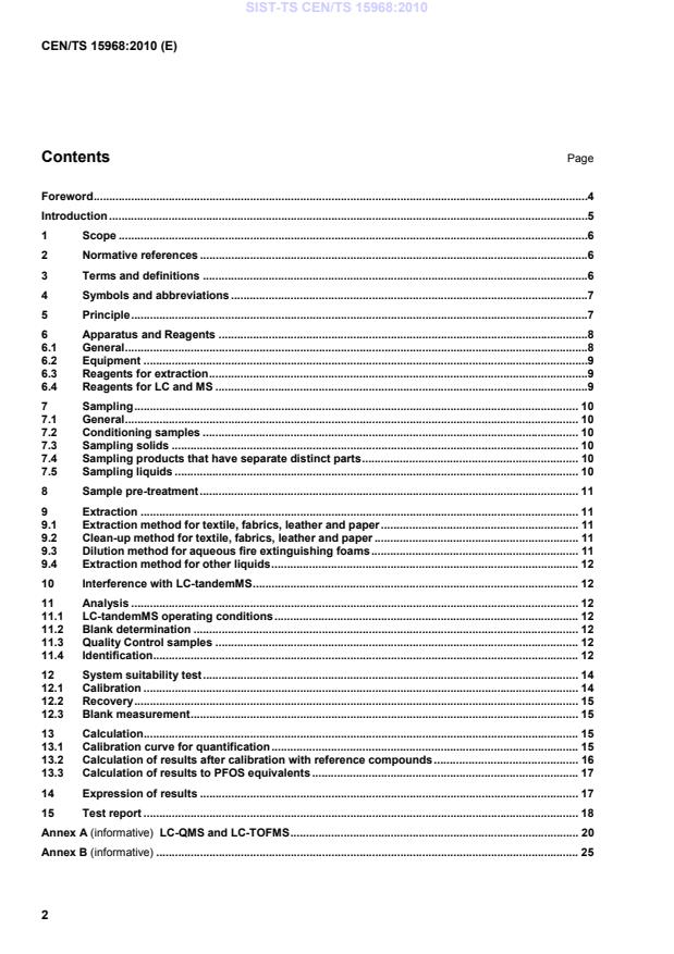 CEN/TS 15968:2010 TS CEN/TS 15968:2010 - Page 4 preview