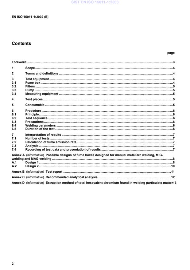 EN ISO 15011-1:2002 EN ISO 15011-1:2003 - Page 4 preview