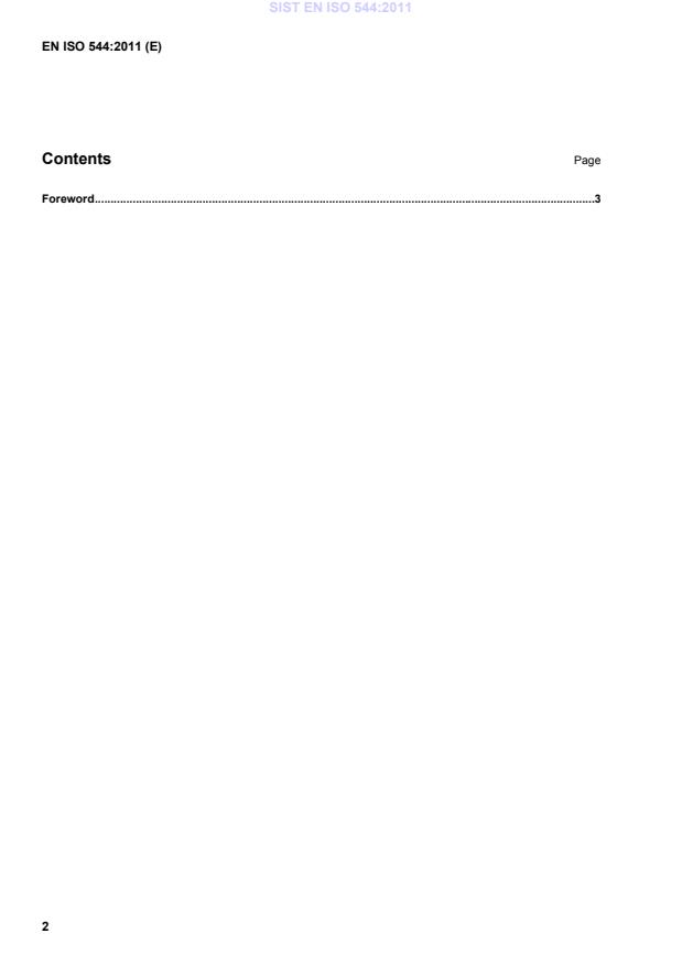 EN ISO 544:2011 EN ISO 544:2011 - Page 4 preview