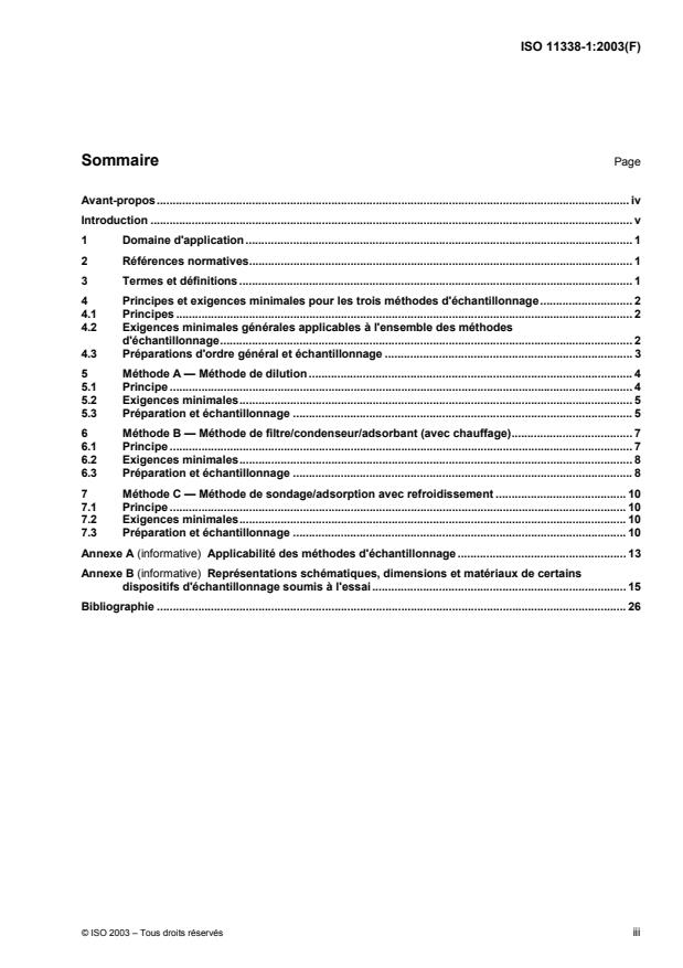 ISO 11338-1:2003 - Émissions de sources fixes -- Détermination des hydrocarbures aromatiques polycycliques sous forme gazeuse et particulaire