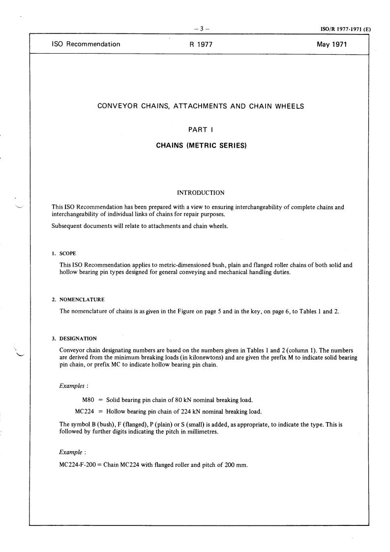 ISO/R 1977:1971 - Title missing - Legacy paper document
Released:1/1/1971