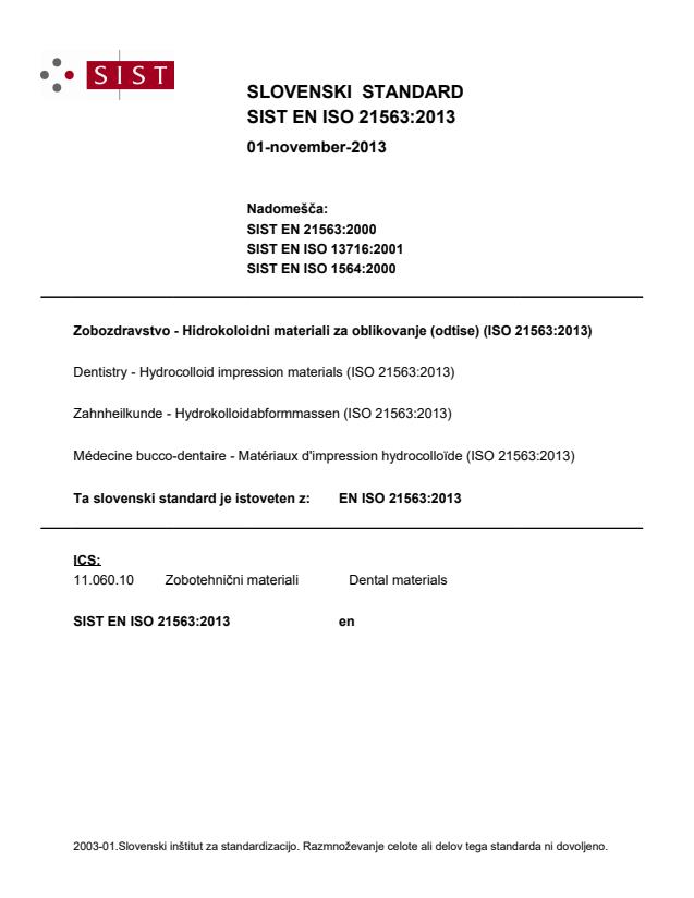 EN ISO 21563:2013