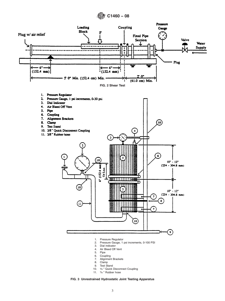 ASTM C1460-08 - Standard Specification for Shielded Transition Couplings for Use With Dissimilar DWV Pipe and Fittings Above Ground