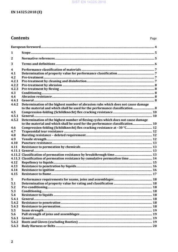 SIST EN 14325:2018 SIST EN 14325:2018 - Page 4 preview