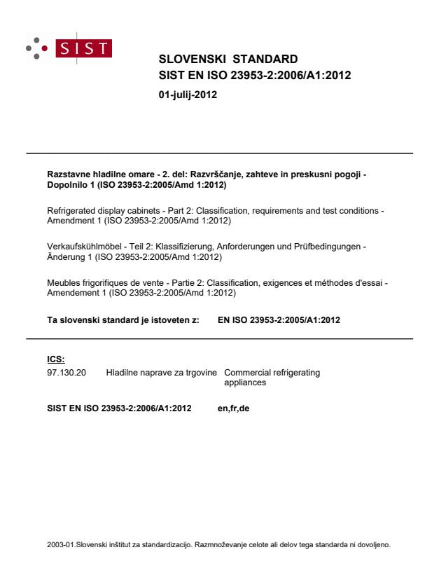 EN ISO 23953-2:2006/A1:2012
